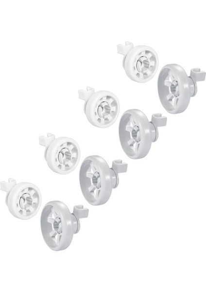 Bosch SMU2222 Bulaşık Makinesi Sepet Tekerleği 4 Alt 4 Üst Teker Takımı ST0002-4-1