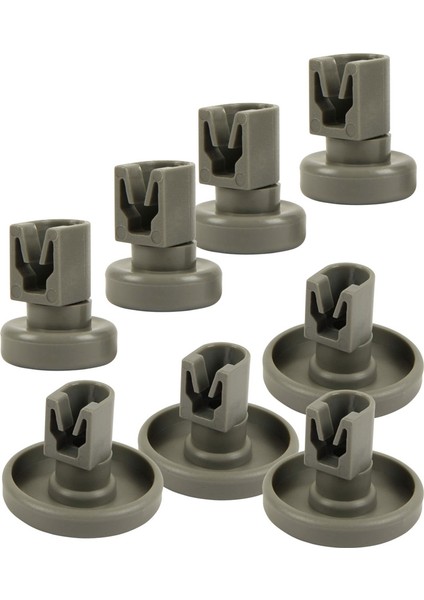 Zanker DE6444 Bulaşık Makinesi Alt - Üst Sepet Tekerleği 8 Li Set ST0006-1