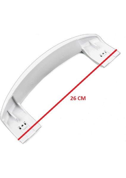 Altus ALK470E Buzdolabı Kapı Kolu Yandan Montajlı Sap Beyaz KPM0045