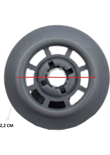 Siemens SN35E402EU Bulaşık Makinesi Sepet Tekerleği 4 Alt 4 Üst Teker Takımı ST0008-4-4