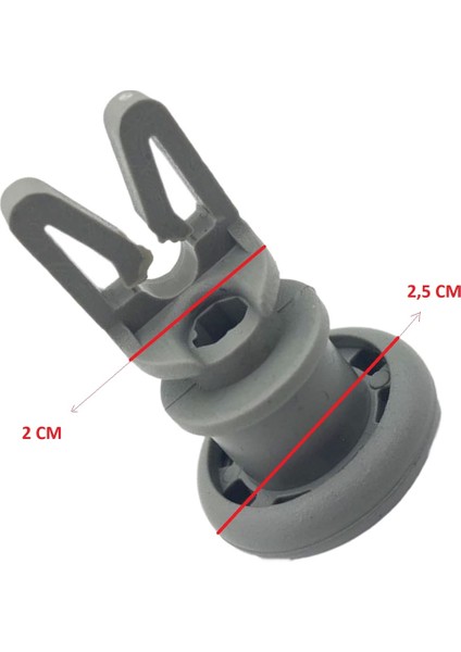 Beko D13001S Bulaşık Makinesi Sepet Tekerleği 4 Alt 4 Üst Teker Takımı ST0010-4-9