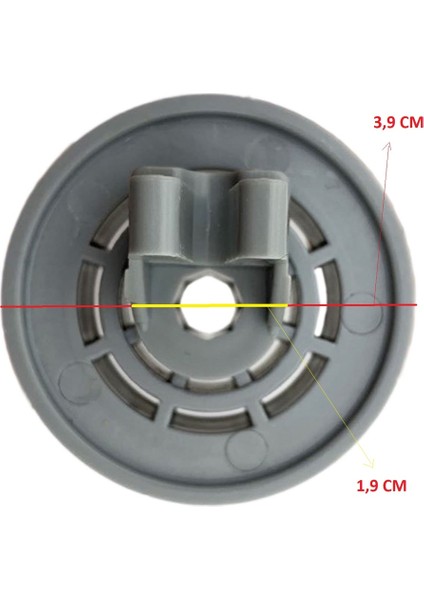Beko D13001S Bulaşık Makinesi Sepet Tekerleği 4 Alt 4 Üst Teker Takımı ST0010-4-9