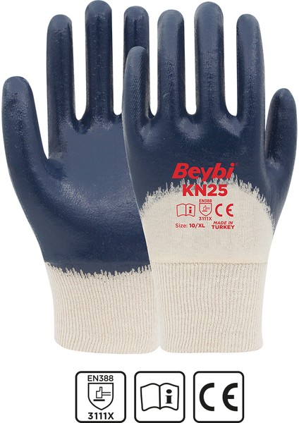 KN25 Nitril Iş Eldiveni