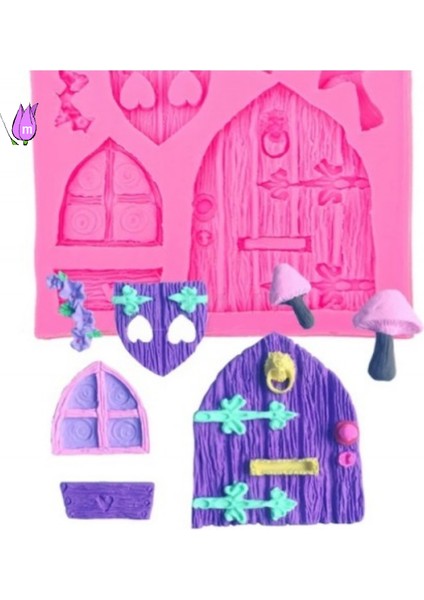 Pano Süsü Kapı Pencere Mantar Silikon Kalıp K-235