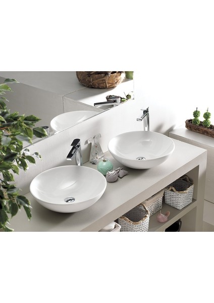 Zero 46 Cm Tezgah Üstü Lavabo