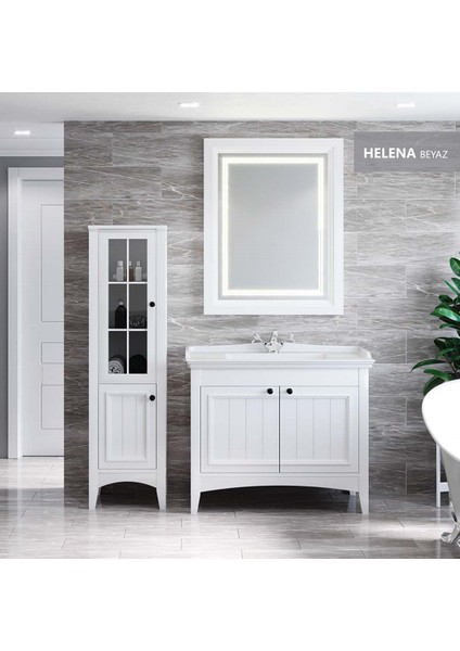 Helena 100CM Banyo Dolabı