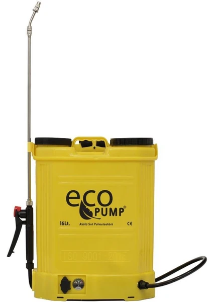 Eco Pump Akülü 16 Lt Sırt Ilaçlama Pompası