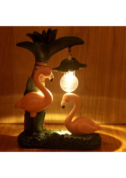 Flamingo Işıklı Biblo Flamingo Cep Aynası Flamingo Kupa