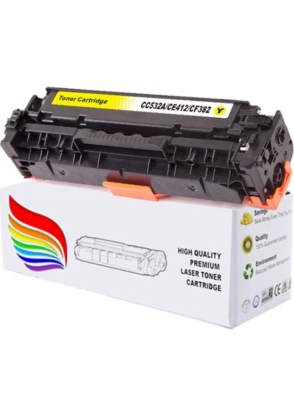 Inkwell Hp CE956A Yazıcı Uyumlu Muadil 4 Renk Muadil Toner 305A-CE410