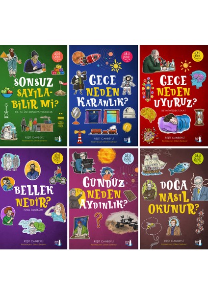 Akıl Çelen Serisi 6 Kitap Set / Reşit Canbeyli