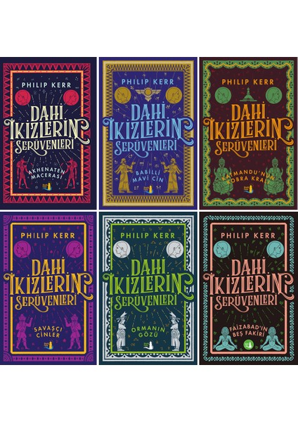 Dahi Ikizlerin Serüvenleri 6 Kitap Set / Philip Kerr