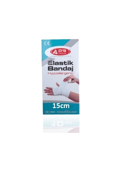 Ds Elastik Bandaj 2 Adet 15CM x 150 cm