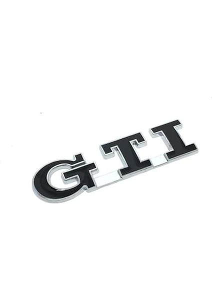 Oto Aksesuar Tuning Gti Siyah Arka Yapıştırma Arma