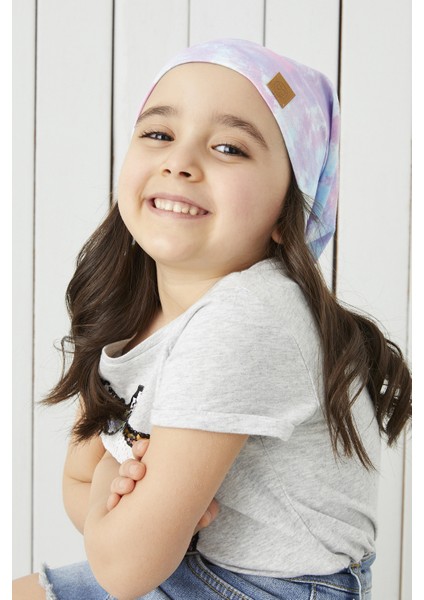 Kız Çocuk Batik Aqua Figürlü Ip Detaylı 4 Mevsim Şapka Bere -Yumuşak Doğal Penye modelleri