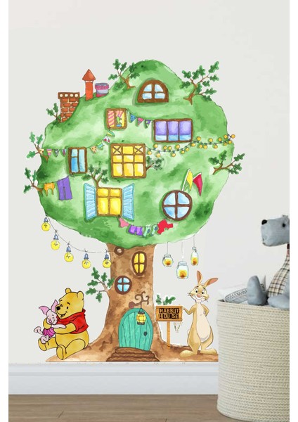 Rabbit House Çocuk Odası Sticker