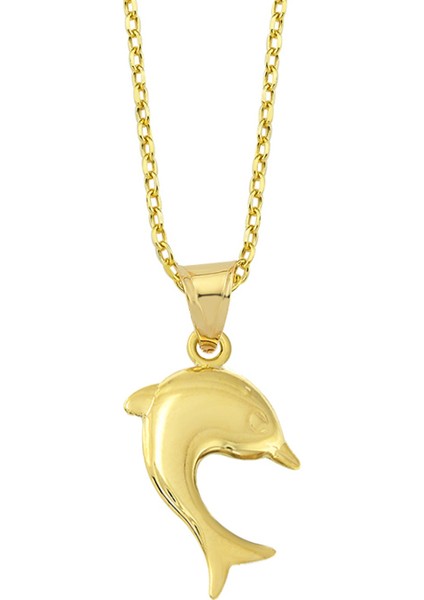 Altın Yunuslu Kolye AS1672KL