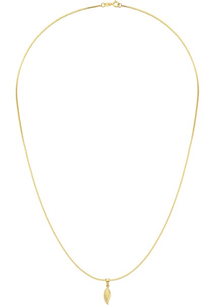 Altın Küp Zincirli Tüy Kolye AS1641KL fiyatları