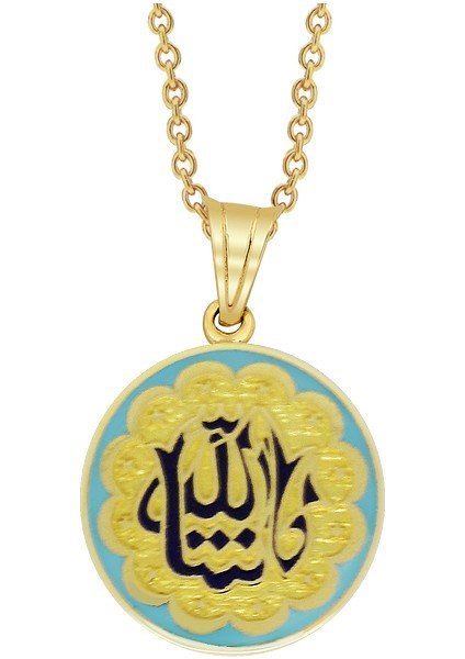 Altın Maşallah Dualı Kolye AS1514KL