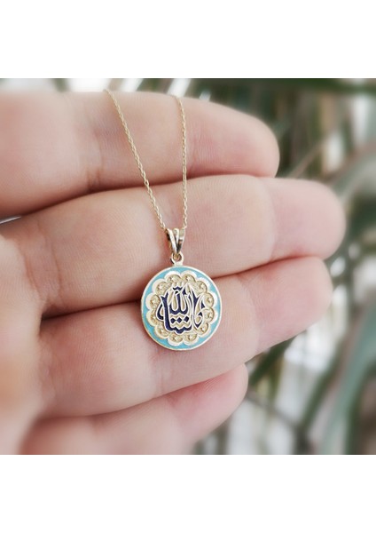 Altın Maşallah Dualı Kolye AS1514KL fiyatları