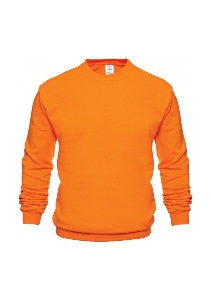 Erkek Sweatshirt Bisiklet Yaka