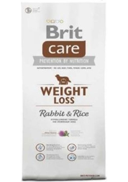 Brit Care Weight Loss Tavşanlı Köpek Maması 12 kg