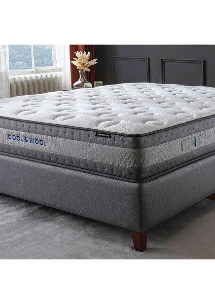 Bedding Cool&wool Pocket Yaylı Yatak (Çift Kişilik - 200 x 200 Cm.) modelleri