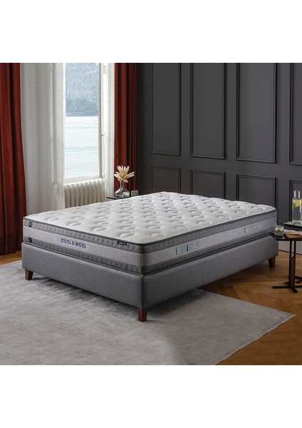 Bedding Cool&wool Pocket Yaylı Yatak (Çift Kişilik - 160 x 200 cm.)