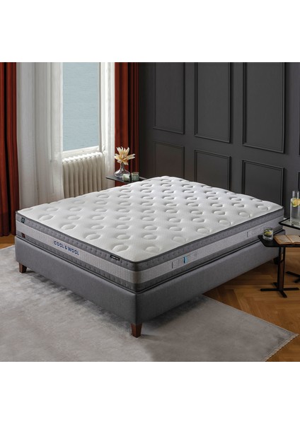 Bedding Cool&wool Pocket Yaylı Yatak (Çift Kişilik - 140 x 190 cm.) fiyatları