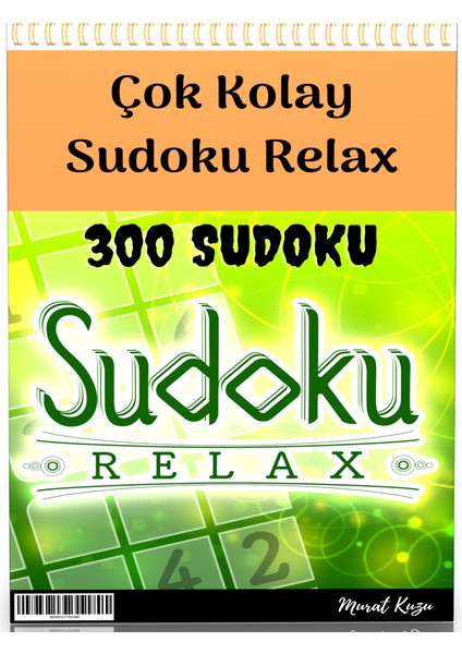 Çok Kolay Sudoku Relax Kitabı