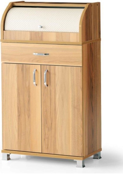 Ahşap Dolaplı Çekmeceli Mutfak Kiler Dolabı Büyük Ekmeklik modelleri