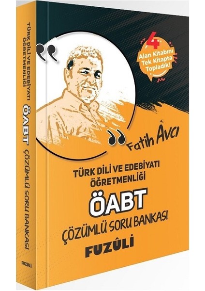 ÖABT Türk Dili ve Edebiyatı Öğretmenliği Fuzuli Soru Bankası Çözümlü 2021