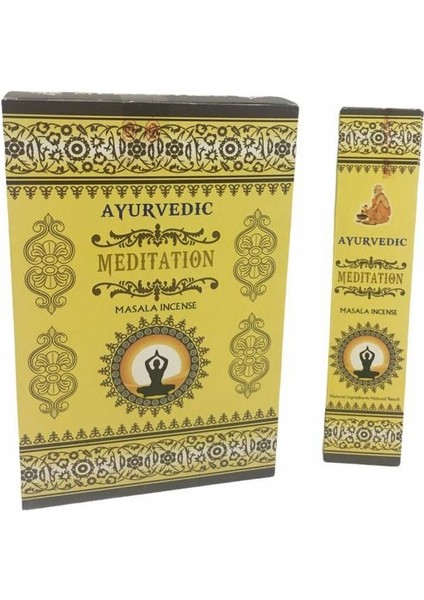 Çubuk Tütsü Ayurvedic Meditatıon Aromalı Tütsü 216 'lı