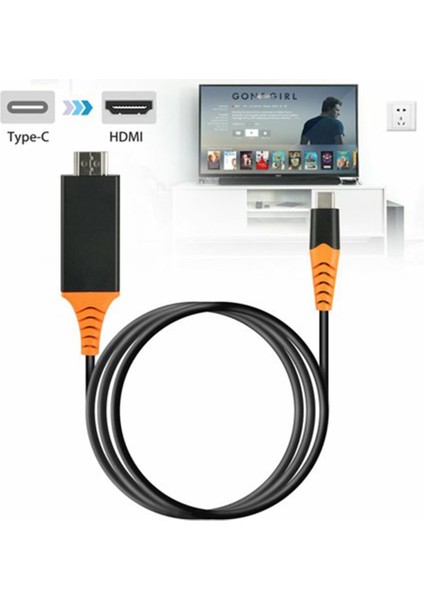 JL-CH18K Usb3.1/type C To HDMI 1.8m 4K*2K@60Hz Kablo