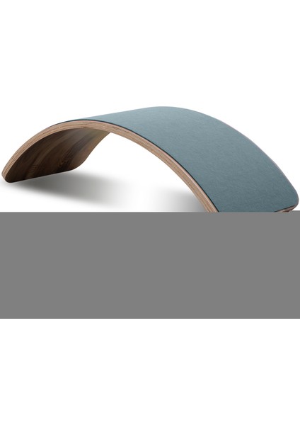 Wavy Board Amerikan Ceviz Laminant Yüzey Mavi Renk Keçeli Denge Tahtası fiyatları