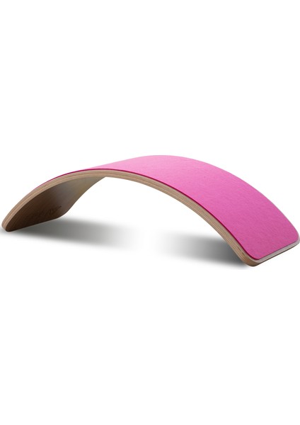 Wavy Board Bambu Laminant Yüzey Pembe Renk Keçeli Denge Tahtası fiyatları