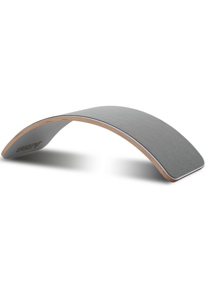 Wavy Board Beyaz Laminant Yüzey Gri Renk Keçeli Denge Tahtası