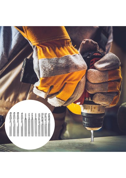 1 / 8in Shank Cnc Router Bit Flüt Freze Kesicisi (Yurt Dışından)