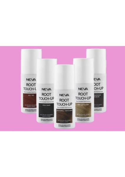 Root Touch-Up Saç Dibini Anında Kapatan Sprey 75 ml Sarı 12'li