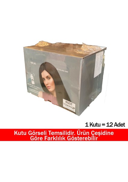 Root Touch-Up Saç Dibini Anında Kapatan Sprey 75 ml Siyah 12'li