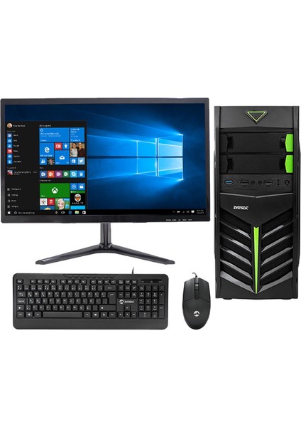 SN110 İ5-650 8GB 120GB SSD + 500GB HDD 18.5 Masaüstü Pc