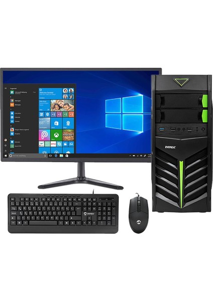 SN109 İ5-650 8GB 120GB SSD + 320GB HDD 18.5 Masaüstü Pc