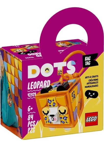 Dots Leopar Çanta Süsü 41929