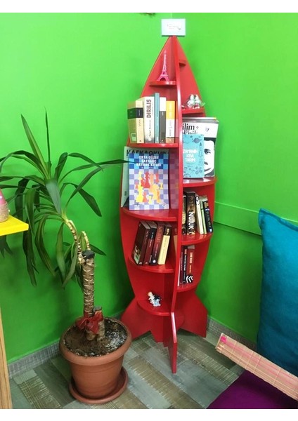 Roket Lake Montessori Kitaplık Raf