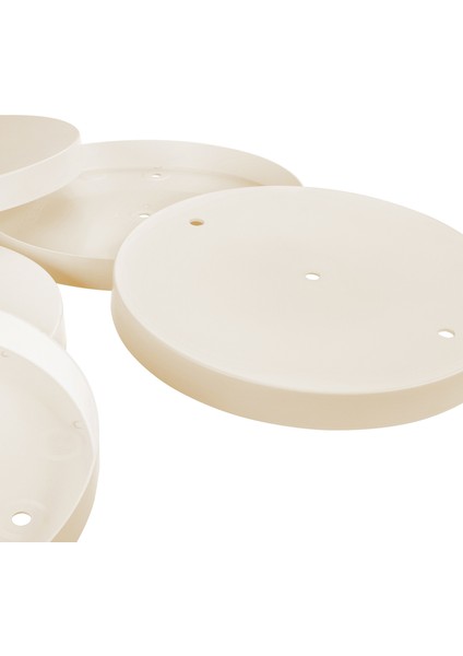 Plafonyer Askı Tepsisi 2 Delik Krem 10'lu modelleri