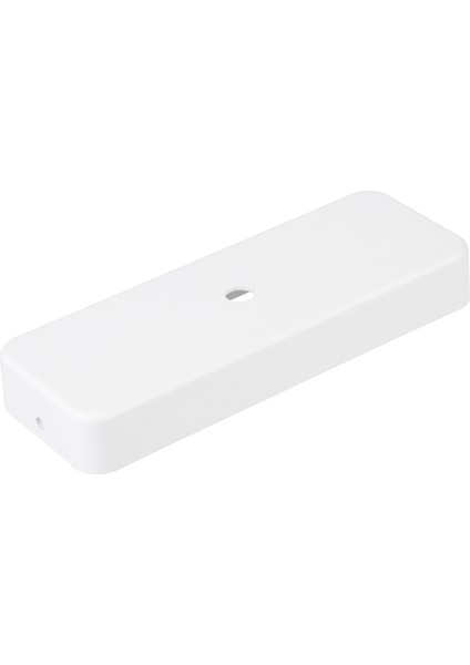 Dikdörtgen Kasa 1 Delik Beyaz 30'lu