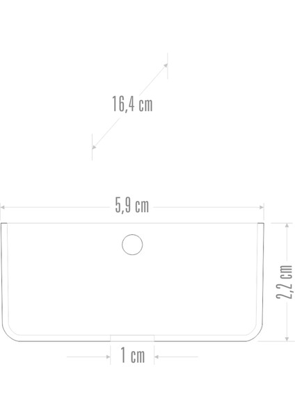 Dikdörtgen Kasa 1 Delik Siyah 50'li fırsatları