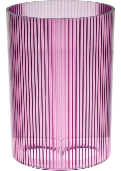 Avize AKRİLİK Optik Kol Camı Pembe 6'lı