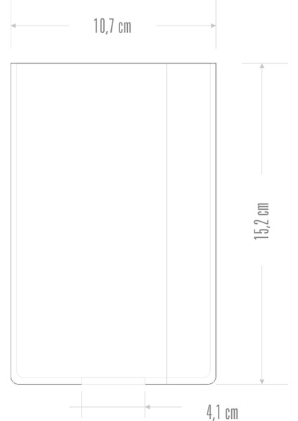 Avize AKRİLİK Optik Üçgen Kol Camı Amber 6'lı