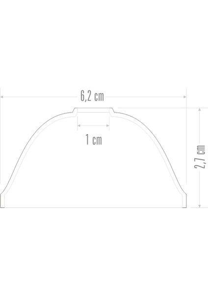 Lumen İstanbul Cam Arkası Krom 100'LÜ