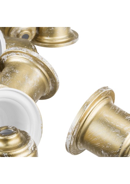 Lale Cam Arkası Beyaz Patine 50'li modelleri